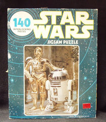 Star Wars R2-D2 & C-3PO Jigsaw Puzzle © 1977, Kenner